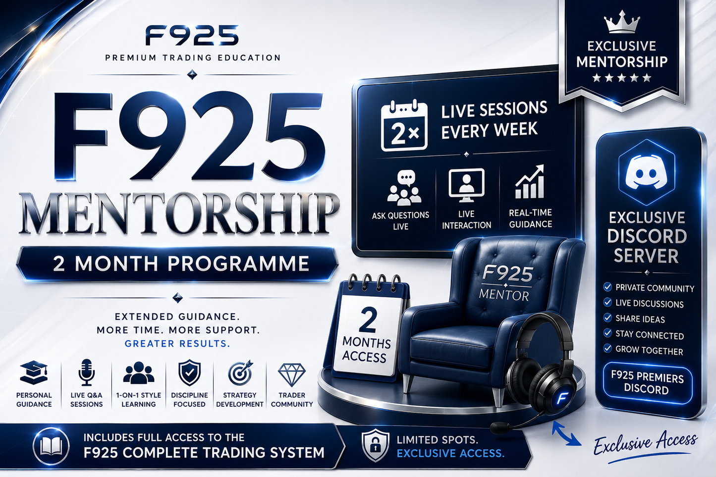 F925 Mentorship (2Months)